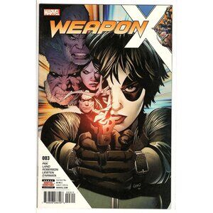Marvel Weapon X no. 3 Comic Direct Edition Pak, Land, Roberson, Leisten, DArmata